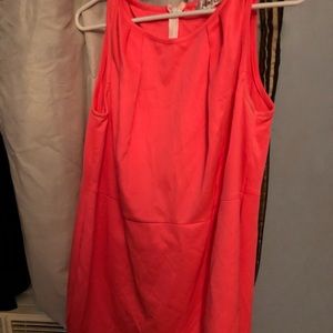 Monif C hot pink scuba dress
